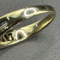 Mens 10ct Yellow Gold Natural Diamond Ring