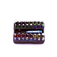 Kincrome 33 Piece Mechanics Security Bit Set and Bit Holder with Case