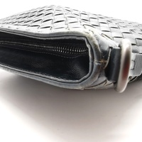 Bottega Veneta Nappa Intrecciato VN Woven Leather Crossbody Pouch Bag