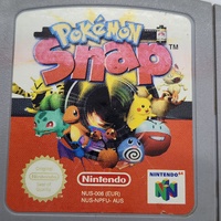 Pokémon Snap Nintendo 64 Game N64 Cartridge Video Game PAL Version