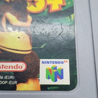 Nintendo 64 Donkey Kong 64 N64 Game Cartridge PAL Version Classic