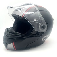 Bell SRT Modular Helmet Hartluck Jamo Black Red Flip Up Size M