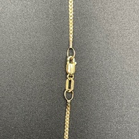 Ladies 9ct Yellow Gold Crown Trifari Snake Link Necklace