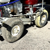 Atomex LM‑70G Single Gun Line Marking Machine 6HP Honda GX‑200 3300 PSI