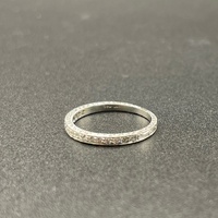 Ladies 18ct White Gold Natural Diamond Enhancer Ring