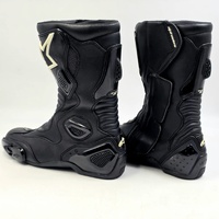 Alpinestars S-MX 5 Motorcycle Boots Black - Size 44 - Road Racing