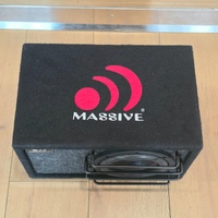 Massive Audio BG‑8 8 Inch Dual 4 Ohm 400W RMS Car Audio Subwoofer Enclosure