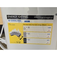 Anko FDP20-2022R5 2kW Portable Air Conditioner with Remote and Window Sash