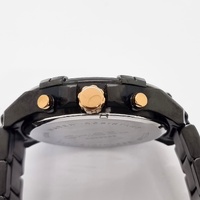 Chisel Alex 5829269 Mens Chronograph Black Stainless Steel Watch 100m WR
