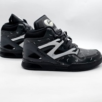 Reebok Pump Omni Zone II Black Grey Basketball Shoes Size M10 W11.5 100230644