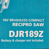 Makita DJR189Z 18V LXT Compact Brushless Cordless Reciprocating Saw Skin Only