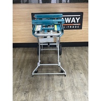 Makita Folding Miter Saw Stand Jobsite Trolley Wheels 100kg Capacity