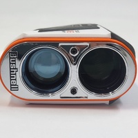 Bushnell Golf Tour V6 Shift Laser Rangefinder - PinSeeker with Visual JOLT, BITE Magnetic Mount & Slope Switch - White/Black/Orange