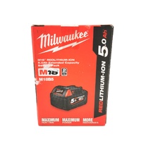 Milwaukee M18 18V RedLithium-Ion 5.0Ah Extended Capacity Battery Pack M18B5