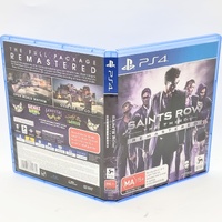 Saints Row The Third Remastered PlayStation 4 Video Game