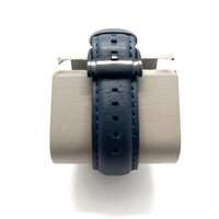 Fossil Grant FS5061 Chronograph Blue Dial Leather Mens Watch 44mm