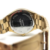 Chisel Green Dial Gold Tone Stainless Steel Mens Analog Watch 5821044