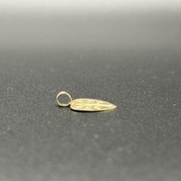 Ladies 9ct Yellow Gold Heart 'I LOVE YOU' Pendant