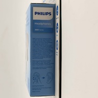 Philips 3000 Series TAT3509WT Wireless ANC Headphones 24H Bluetooth White