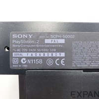 Sony PlayStation 2 PS2 SCPH-50002 Console w/ Leads & Vertical Stand SCPH-10040 No Controller