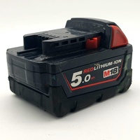 Milwaukee M18 18V RedLithium-Ion 5.0Ah Extended Capacity Battery Pack M18B5