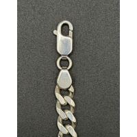 Unisex 925 Sterling Silver Curb Link Bracelet