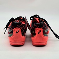 ASICS Cosmoracer MD Flash Coral Black Running Shoes G603Y-0690 Size US 7.5