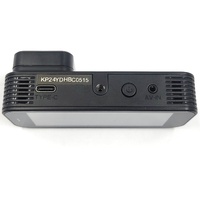 Kapture 592GPS Full HD Front & Rear Dash Cam Dual Camera Car DVR with GPS + 3 Wire Hardwire Kit