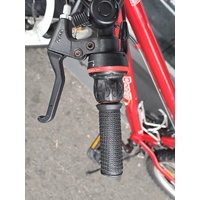 Repco 18 Speed Mountain Bike Red 26 Inch Wheel Shimano Gears Stunt Pegs