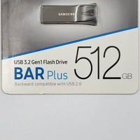 Samsung BAR Plus 512GB USB 3.2 Gen 1 Flash Drive MUF-512BE4/APC Metal USB Memory Stick