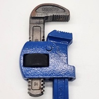 Record 14 Inch Heavy Duty Straight Pipe Wrench Forged Steel Cast Iron