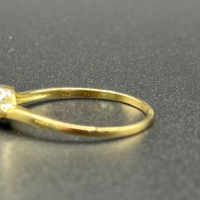 Ladies 18ct Yellow Gold Diamond Bridal Ring Set