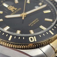 Tommy Hilfiger TH85 Automatic Men's Watch Two-Tone Stainless Steel Analog Luxury Wristwatch