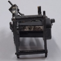 Antique Metal Desk Clock Pencil Sharpener Vintage Office Collectible Decor