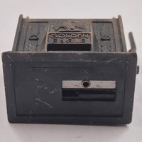Antique Style Metal Pencil Sharpener Golden Eagle Slot Machine Desktop Collectible