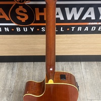 Yamaha FGX720SC 6 String Solid Top Acoustic Electric Guitar with Hard Case