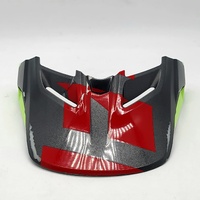 Fox Racing Neon V4 Motocross Riding Helmet with Spare Visor