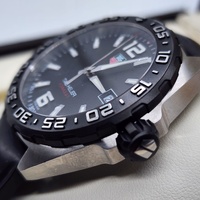 TAG Heuer Formula 1 WAZ1110 Mens Swiss Quartz Black Watch With Box