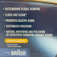 Oral-B Triumph 9500 DLX Professional Care Electric Toothbrush Blue and White