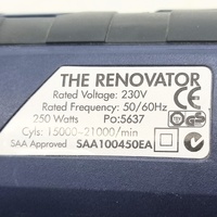 The Renovator Multitool Kit Corded Oscillating Tool Set w/ Case & Attachments