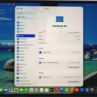 Apple MacBook Air 13 Inch M5 16GB 512GB SSD macOS Tahoe Laptop