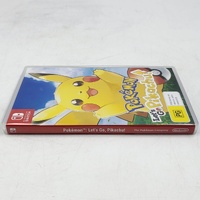 Pokemon Let's Go Pikachu Nintendo Switch Game Cartridge Adventure RPG