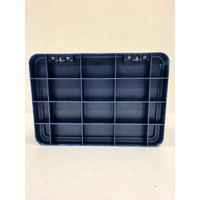 Plano 1363 Fishing Tackle Box Blue and Grey 4 Slide Out Utility Trays