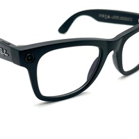 Ray-Ban Meta RW4008 Wayfarer Smart AI Glasses Matte Black Clear Lenses