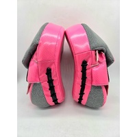 STING Boxing Focus Pads Pair Pink Curved Training Mitts MMA