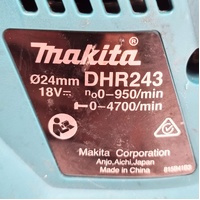 Makita DHR243 18V Cordless Brushless Rotary Hammer Drill Skin Only