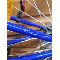 Repco Blade 60cm Mountain Bike 18 Speed Metallic Blue Front Rear Brakes