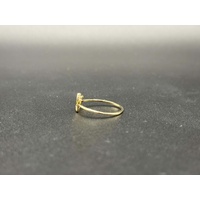 Ladies 9ct Yellow Gold Lotus Flower Ring