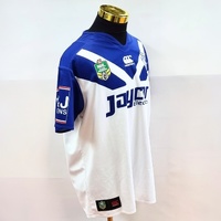 NRL Authentics 2016 Bulldogs Jersey Mens 2XL Blue White Rugby League