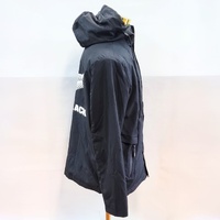 Fashion New Jersey Black Large Vogue Style Collection All Blacks Hood Jacket